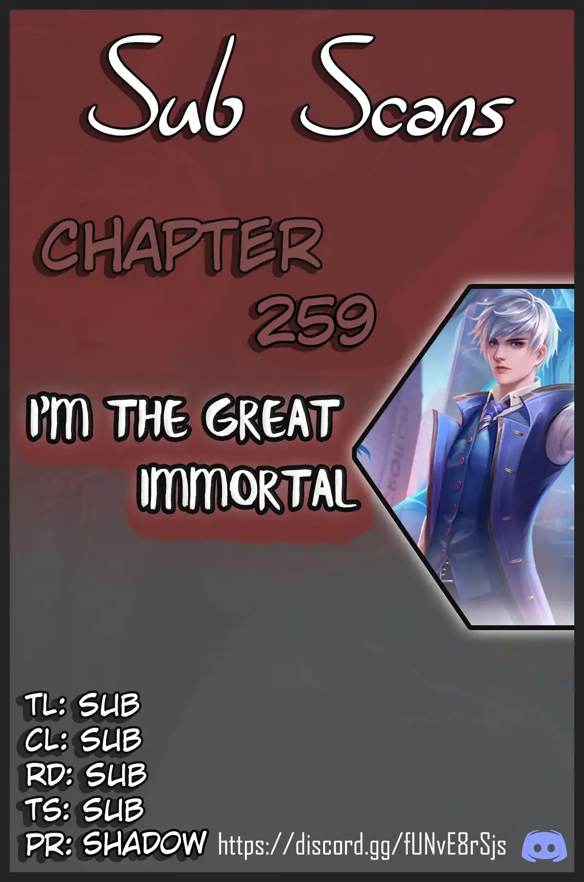 I'm The Great Immortal Chapter 259 1